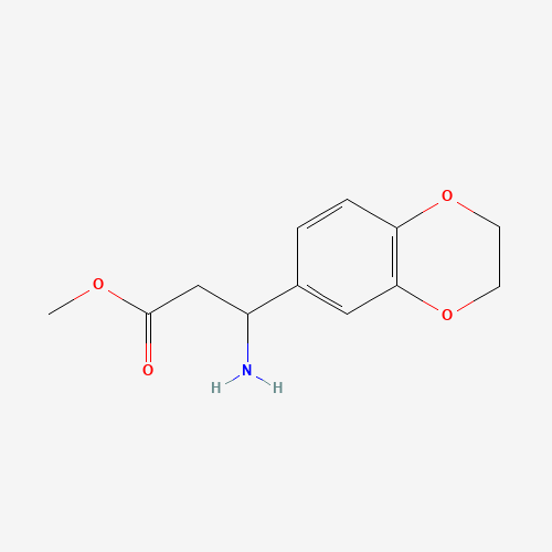 methyl 3-amino-3-(2,3-dihydro-1,4-benzodioxin-6-yl)propanoate (CAS: 618109-34-5) - Related Chemical Product