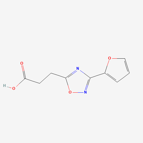 3-[3-(furan-2-yl)-1,2,4-oxadiazol-5-yl]propanoic acid (CAS: 878437-14-0) - Related Chemical Product