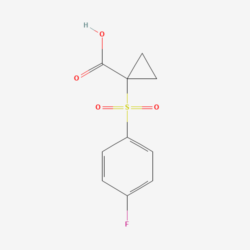 1-(4-fluorophenyl)sulfonylcyclopropane-1-carboxylic acid (CAS: 1155116-14-5) - Related Chemical Product
