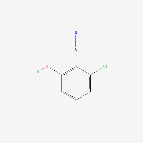 2-chloro-6-hydroxybenzonitrile (CAS: 89999-90-6) - Chemical Structure and Molecular Formula 