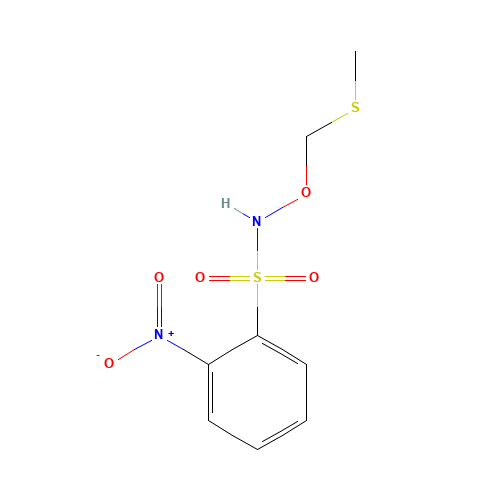N-(methylsulfanylmethoxy)-2-nitrobenzenesulfonamide (CAS: 869586-20-9) - Related Chemical Product