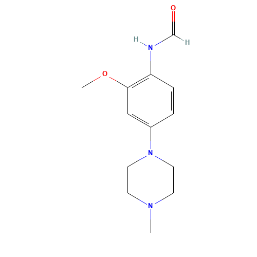 N-[2-methoxy-4-(4-methylpiperazin-1-yl)phenyl]formamide (CAS: 1462951-70-7) - Related Chemical Product