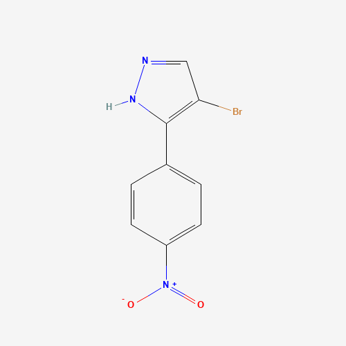 4-bromo-5-(4-nitrophenyl)-1H-pyrazole (CAS: 73227-97-1) - Related Chemical Product