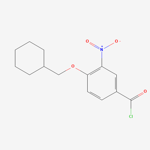 4-(cyclohexylmethoxy)-3-nitrobenzoyl chloride (CAS: 1443050-57-4) - Related Chemical Product
