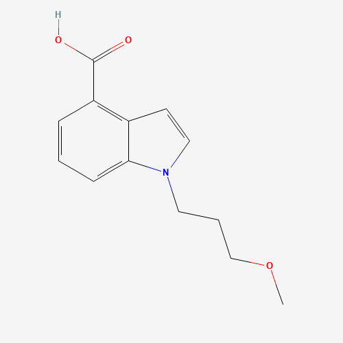 1-(3-methoxypropyl)indole-4-carboxylic acid (CAS: 1184789-75-0) - Related Chemical Product