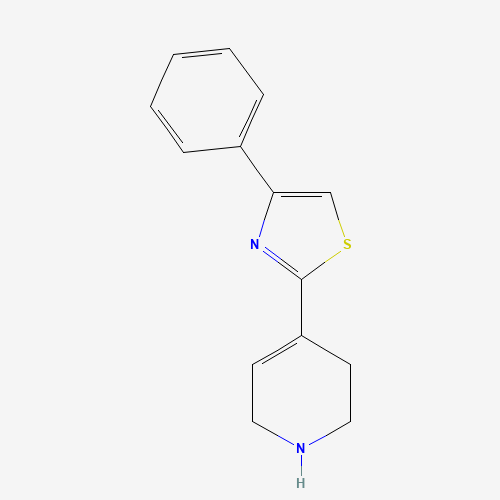 4-phenyl-2-(1,2,3,6-tetrahydropyridin-4-yl)-1,3-thiazole (CAS: 1176017-38-1) - Related Chemical Product