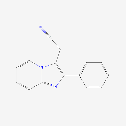 2-(2-phenylimidazo[1,2-a]pyridin-3-yl)acetonitrile (CAS: 885272-84-4) - Related Chemical Product