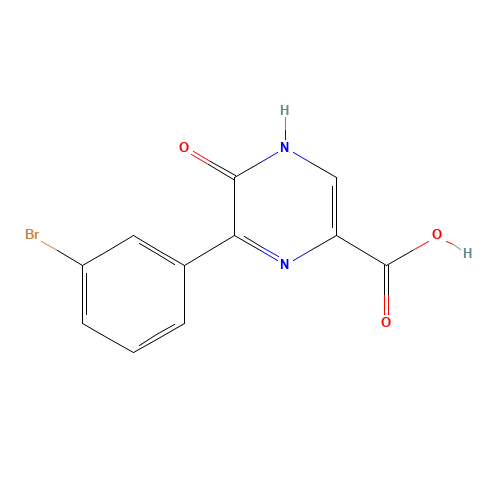 5-(3-bromophenyl)-6-oxo-1H-pyrazine-3-carboxylic acid (CAS: 866632-67-9) - Related Chemical Product