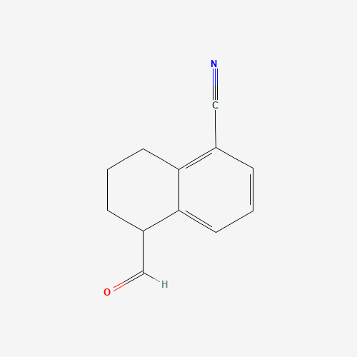 5-formyl-5,6,7,8-tetrahydronaphthalene-1-carbonitrile (CAS: 1374573-21-3) - Related Chemical Product