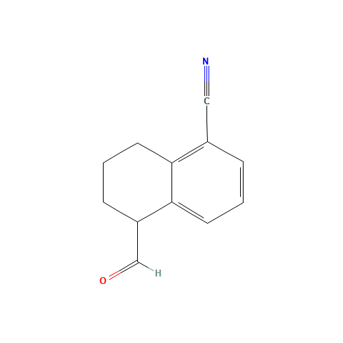 5-formyl-5,6,7,8-tetrahydronaphthalene-1-carbonitrile (CAS: 1374573-21-3) - Related Chemical Product