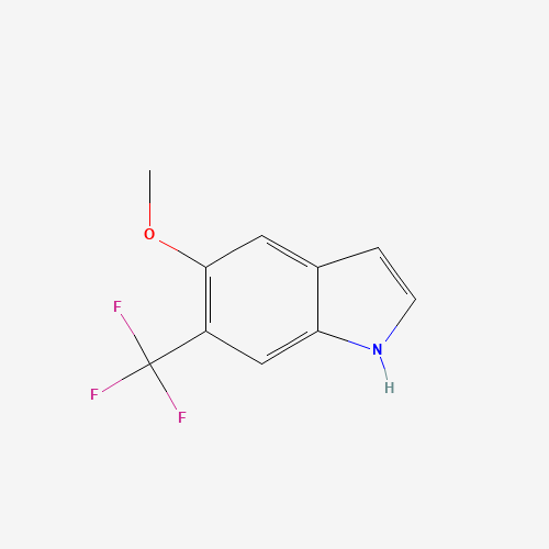 5-methoxy-6-(trifluoromethyl)-1H-indole (CAS: 178896-78-1) - Related Chemical Product