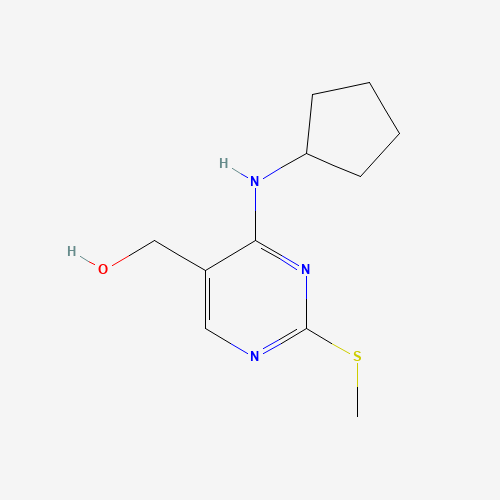 [4-(cyclopentylamino)-2-methylsulfanylpyrimidin-5-yl]methanol (CAS: 211245-63-5) - Related Chemical Product