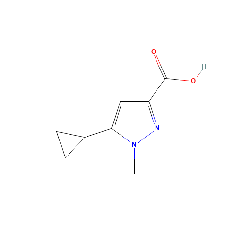 5-cyclopropyl-1-methylpyrazole-3-carboxylic acid (CAS: 1177291-38-1) - Related Chemical Product