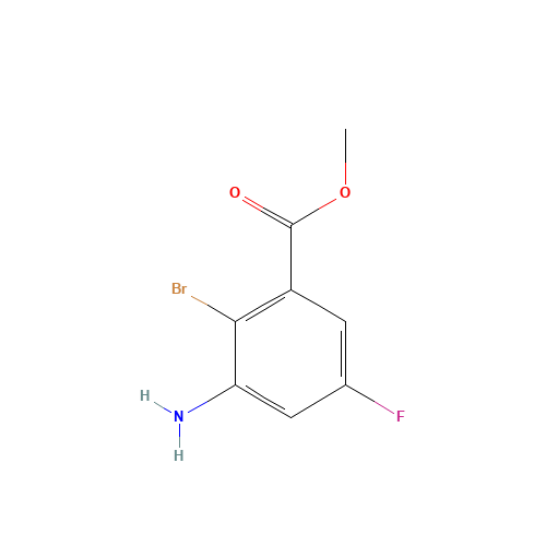 methyl 3-amino-2-bromo-5-fluorobenzoate (CAS: 1342063-52-8) - Related Chemical Product