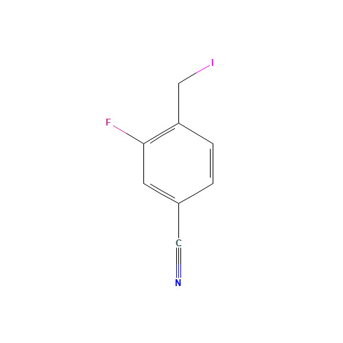 3-fluoro-4-(iodomethyl)benzonitrile (CAS: 1341588-38-2) - Related Chemical Product