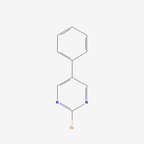 2-bromo-5-phenylpyrimidine (CAS: 155079-14-4) - Chemical Structure and Molecular Formula 