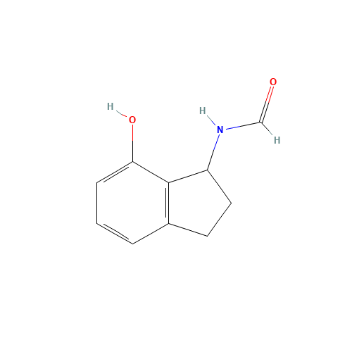N-(7-hydroxy-2,3-dihydro-1H-inden-1-yl)formamide (CAS: 479205-57-7) - Related Chemical Product