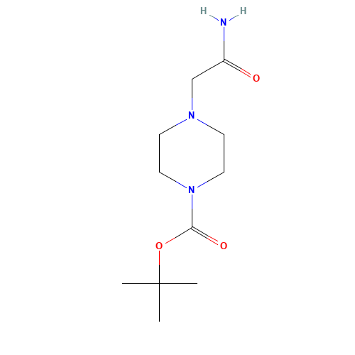 tert-butyl 4-(2-amino-2-oxoethyl)piperazine-1-carboxylate (CAS: 77278-70-7) - Related Chemical Product