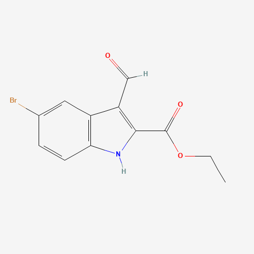 ethyl 5-bromo-3-formyl-1H-indole-2-carboxylate (CAS: 100123-25-9) - Related Chemical Product