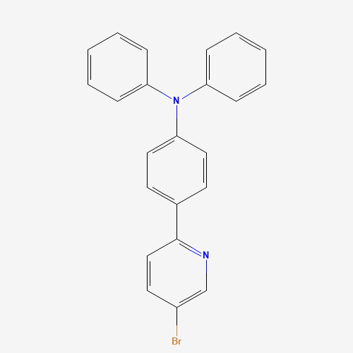 4-(5-bromopyridin-2-yl)-N,N-diphenylaniline (CAS: 1257900-36-9) - Related Chemical Product