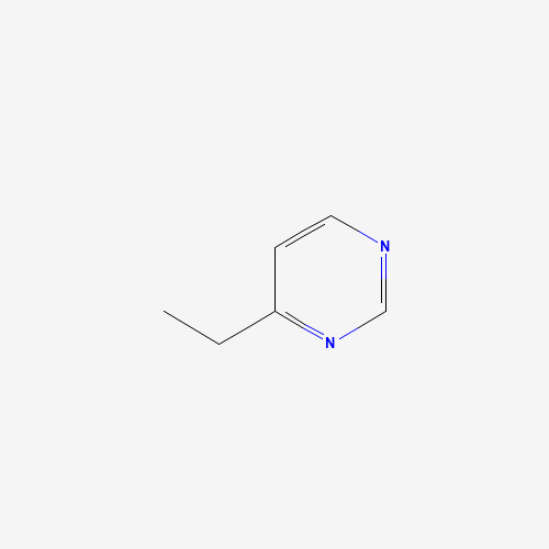 4-ethylpyrimidine (CAS: 30537-73-6) - Chemical Structure and Molecular Formula 