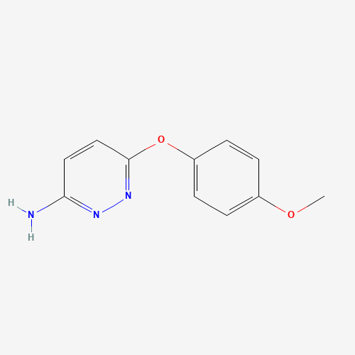 6-(4-methoxyphenoxy)pyridazin-3-amine (CAS: 121041-41-6) - Related Chemical Product