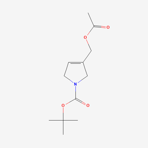 tert-butyl 3-(acetyloxymethyl)-2,5-dihydropyrrole-1-carboxylate (CAS: 192767-46-7) - Related Chemical Product