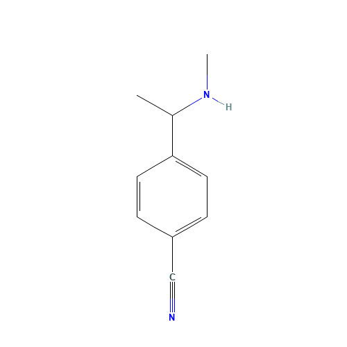 4-[1-(methylamino)ethyl]benzonitrile (CAS: 953718-27-9) - Related Chemical Product