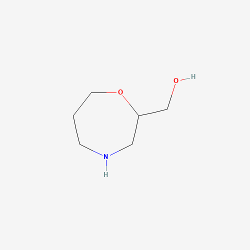 1,4-oxazepan-2-ylmethanol (CAS: 1207254-23-6) - Chemical Structure and Molecular Formula 