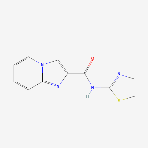 N-(1,3-thiazol-2-yl)imidazo[1,2-a]pyridine-2-carboxamide (CAS: 796099-87-1) - Chemical Structure and Molecular Formula 