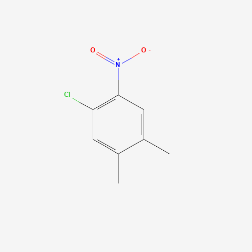 1-chloro-4,5-dimethyl-2-nitrobenzene (CAS: 52753-43-2) - Chemical Structure and Molecular Formula 