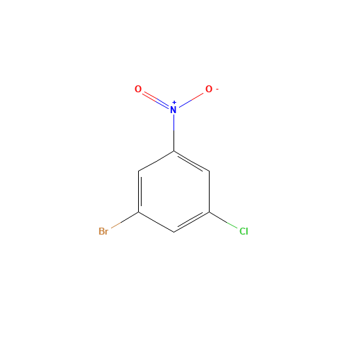 1-bromo-3-chloro-5-nitrobenzene (CAS: 219817-43-3) - Chemical Structure and Molecular Formula 