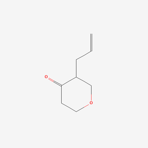 3-prop-2-enyloxan-4-one (CAS: 625128-49-6) - Chemical Structure and Molecular Formula 