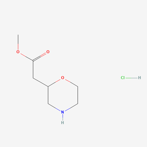 methyl 2-morpholin-2-ylacetate;hydrochloride (CAS: 1187932-65-5) - Related Chemical Product