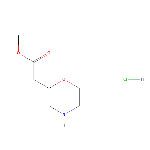 methyl 2-morpholin-2-ylacetate;hydrochloride (CAS: 1187932-65-5) - Related Chemical Product