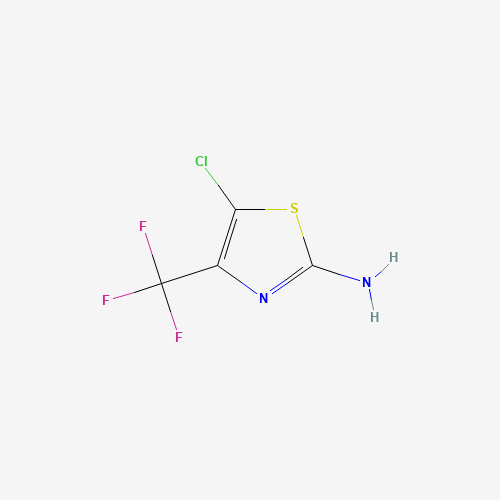 5-chloro-4-(trifluoromethyl)-1,3-thiazol-2-amine (CAS: 134880-91-4) - Related Chemical Product