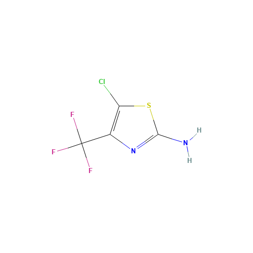 5-chloro-4-(trifluoromethyl)-1,3-thiazol-2-amine (CAS: 134880-91-4) - Related Chemical Product