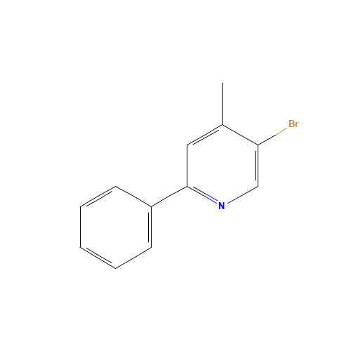 5-bromo-4-methyl-2-phenylpyridine (CAS: 31686-64-3) - Related Chemical Product