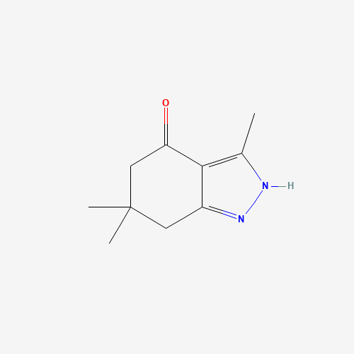 3,6,6-trimethyl-5,7-dihydro-2H-indazol-4-one (CAS: 16315-16-5) - Related Chemical Product