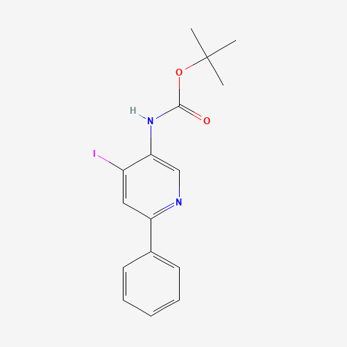 tert-butyl N-(4-iodo-6-phenylpyridin-3-yl)carbamate (CAS: 941271-13-2) - Related Chemical Product