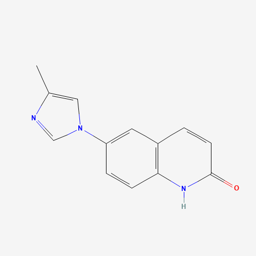 6-(4-methylimidazol-1-yl)-1H-quinolin-2-one (CAS: 102791-40-2) - Related Chemical Product