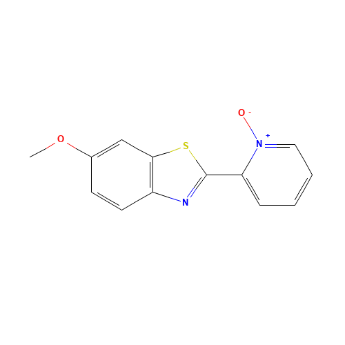 6-methoxy-2-(1-oxidopyridin-1-ium-2-yl)-1,3-benzothiazole (CAS: 34016-51-8) - Related Chemical Product