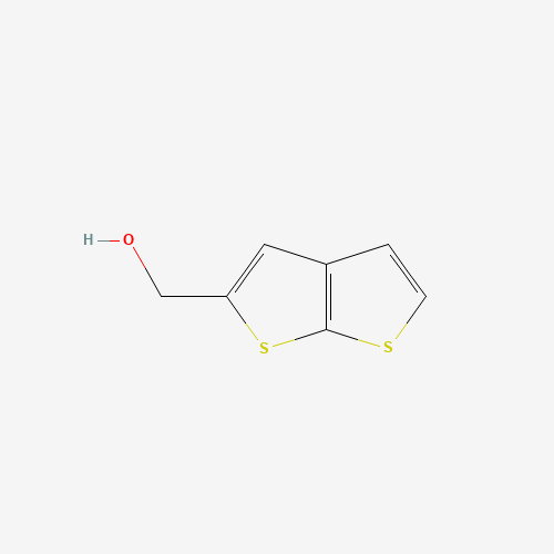 thieno[2,3-b]thiophen-5-ylmethanol (CAS: 122267-21-4) - Chemical Structure and Molecular Formula 
