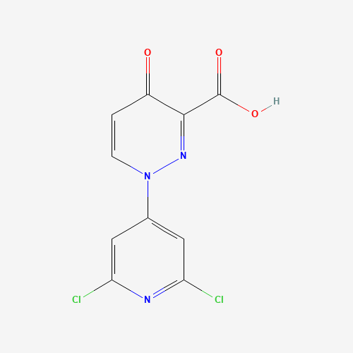 1-(2,6-dichloropyridin-4-yl)-4-oxopyridazine-3-carboxylic acid (CAS: 1314396-69-4) - Related Chemical Product