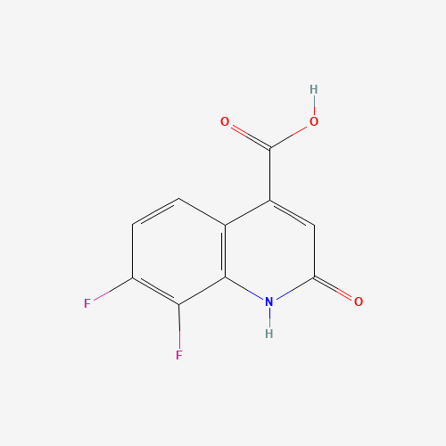 7,8-difluoro-2-oxo-1H-quinoline-4-carboxylic acid (CAS: 1125702-49-9) - Related Chemical Product