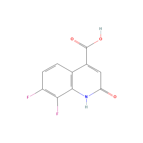 7,8-difluoro-2-oxo-1H-quinoline-4-carboxylic acid (CAS: 1125702-49-9) - Related Chemical Product