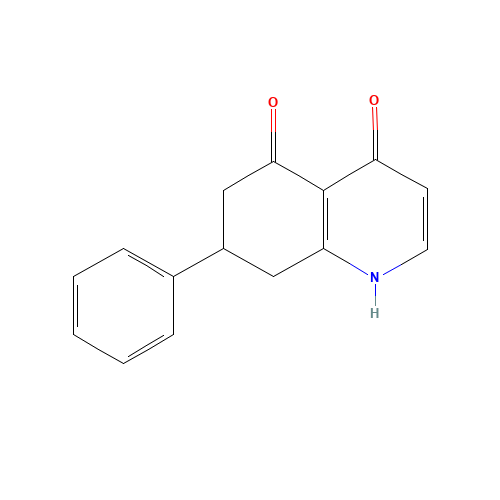 7-phenyl-1,6,7,8-tetrahydroquinoline-4,5-dione (CAS: 239131-07-8) - Chemical Structure and Molecular Formula 