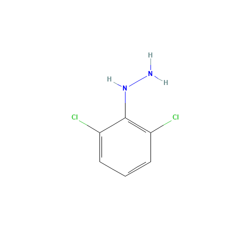 (2,6-dichlorophenyl)hydrazine (CAS: 14763-24-7) - Chemical Structure and Molecular Formula 
