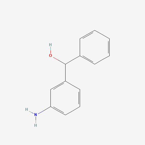 (3-aminophenyl)-phenylmethanol (CAS: 52093-45-5) - Chemical Structure and Molecular Formula 