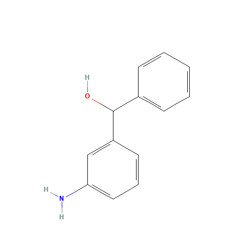 (3-aminophenyl)-phenylmethanol (CAS: 52093-45-5) - Chemical Structure and Molecular Formula 